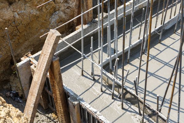 Concrete Footing Pouring in San Ramon