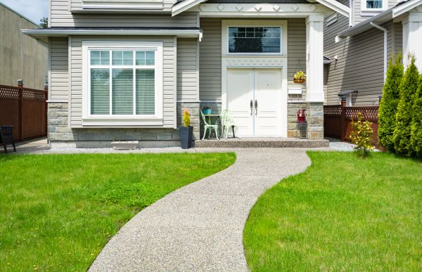 Concrete Path Construction in San Ramon