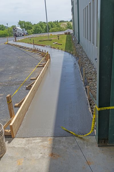 Concrete Sidewalk Paving in San Ramon