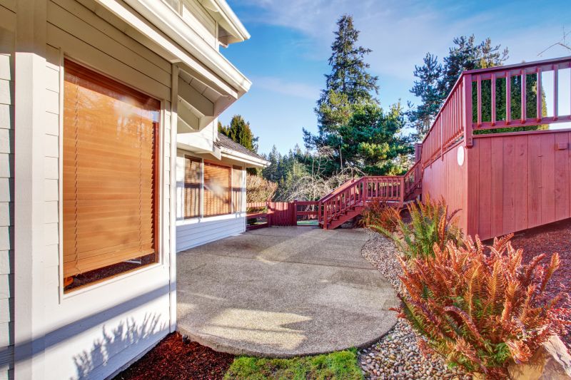 Patio with Decorative Concrete
