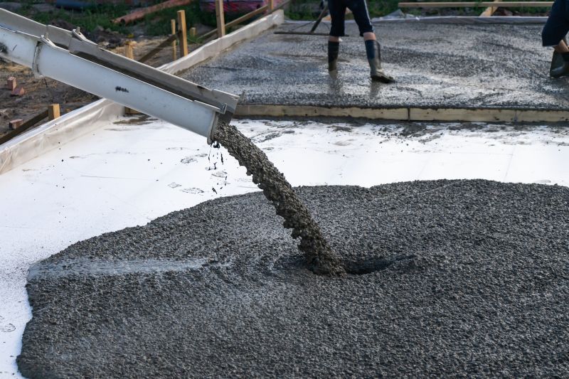 Concrete Pouring in Spring